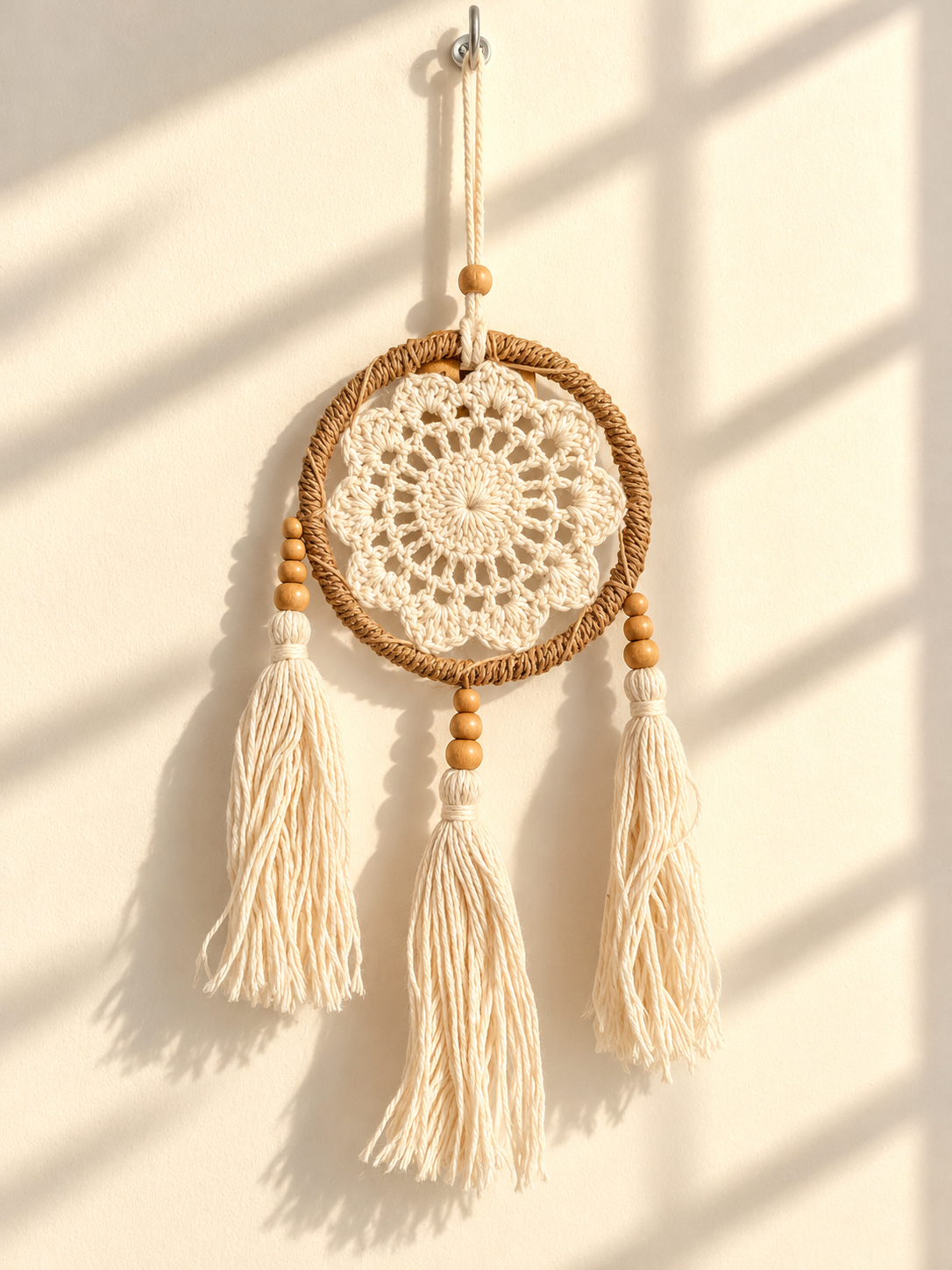 Angel Tassel Dreamcatcher