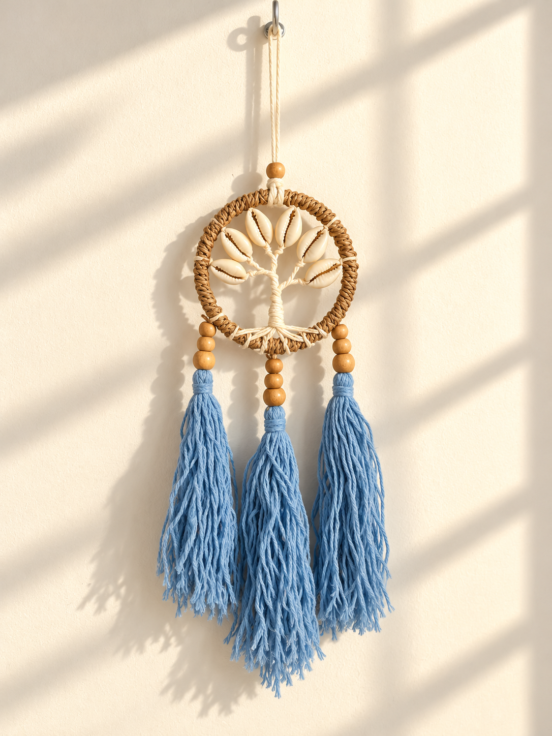 Angel Tree Cowry Dreamcatcher