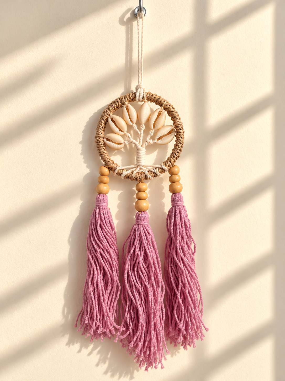 Angel Tree Cowry Dreamcatcher