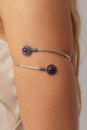Priya Silver Arm Cuff