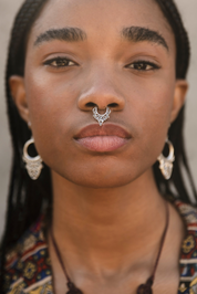 Large Ornate Septum Ring