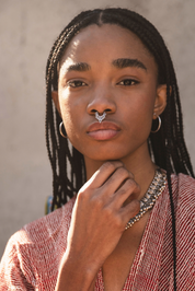 Large Ornate Septum Ring