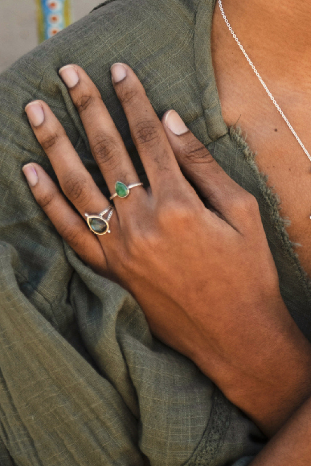 Emerald Cruz Ring