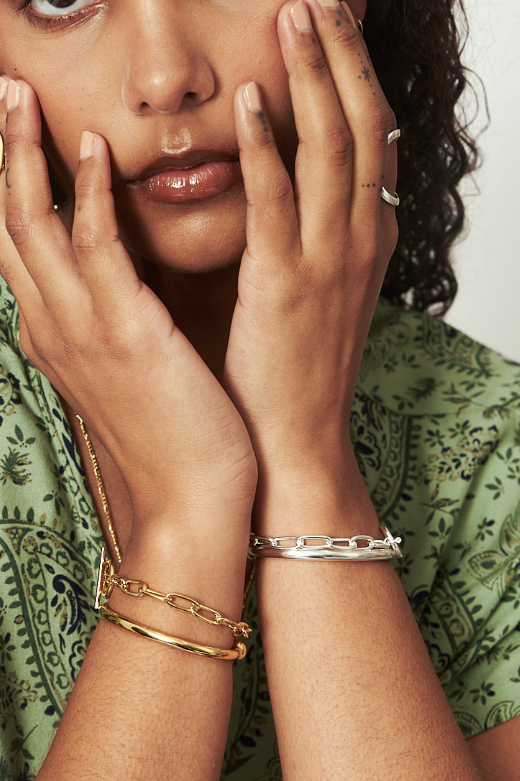Silver Ollie Link Bracelet