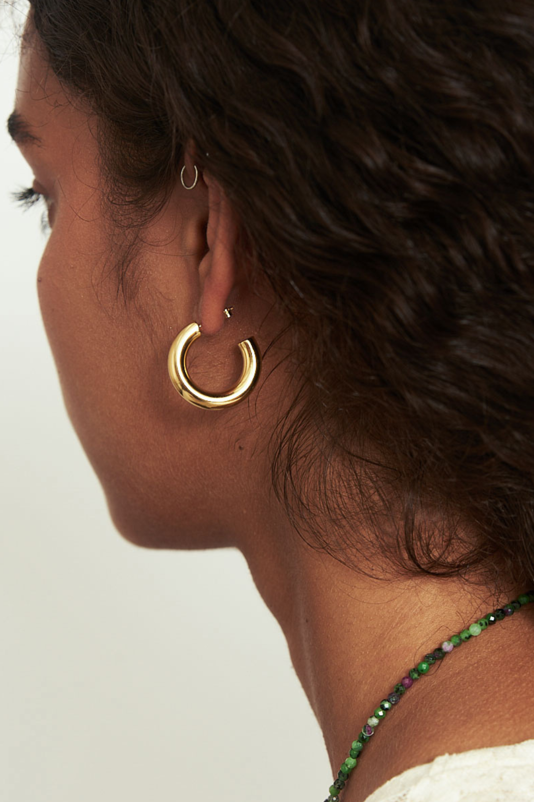 Gold Harly Hoops