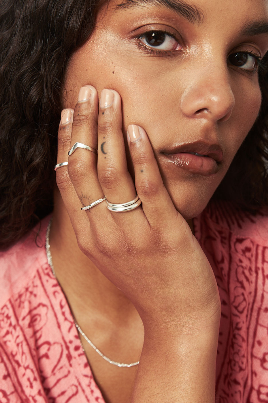 Bliss Silver Band Ring Tree of Life