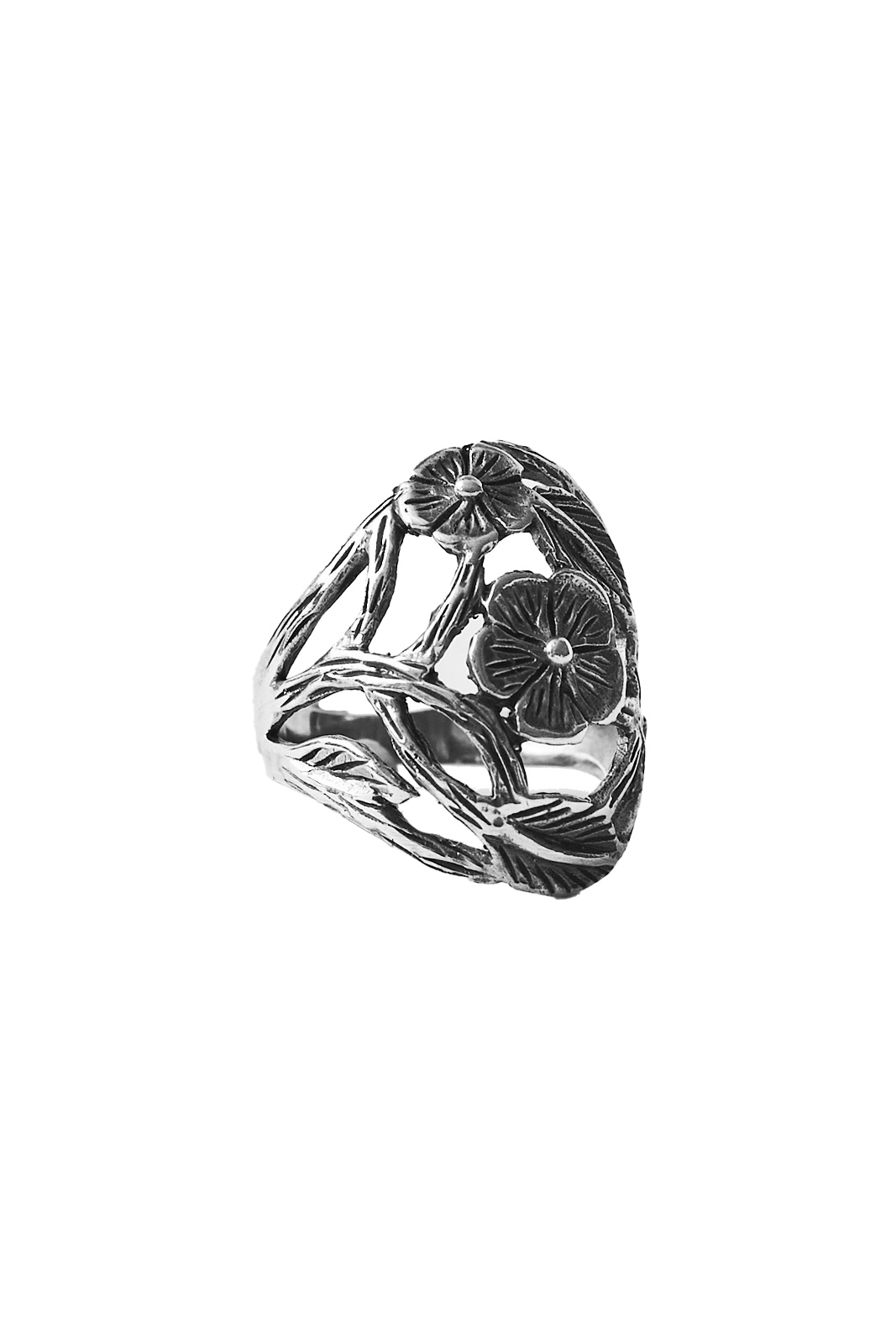Floral Cut Ring