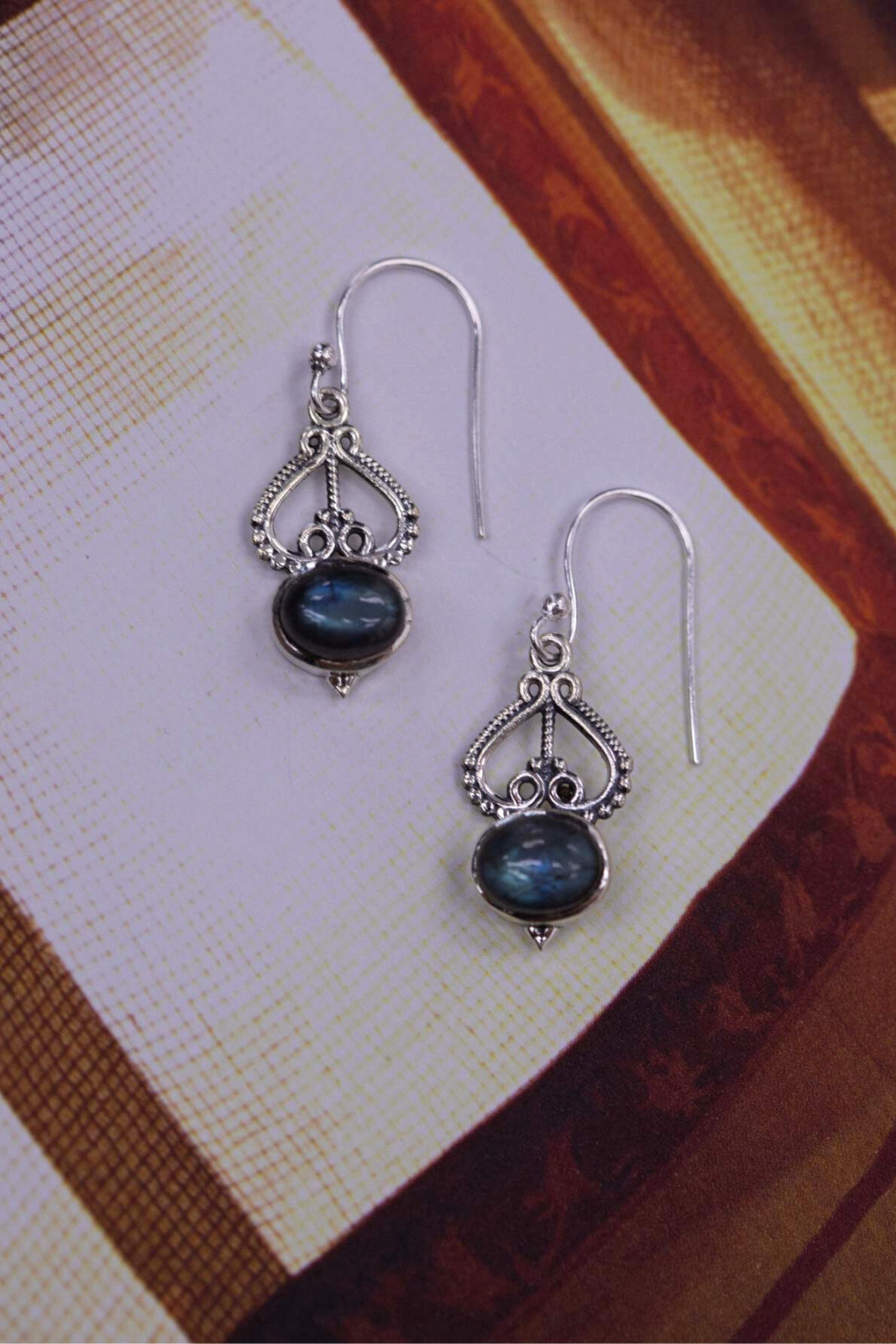 Labradorite Omer Earrings