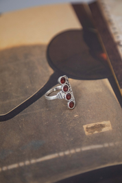 Garnet Vine Ring