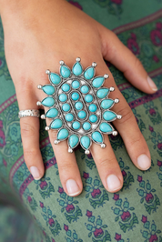 Statement Turquoise Ring