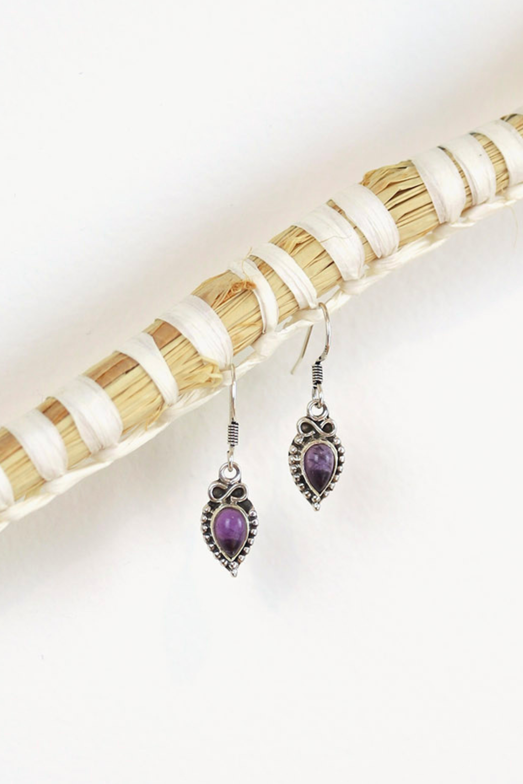 Amethyst Iola Earrings