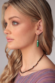 Malachite Earrings