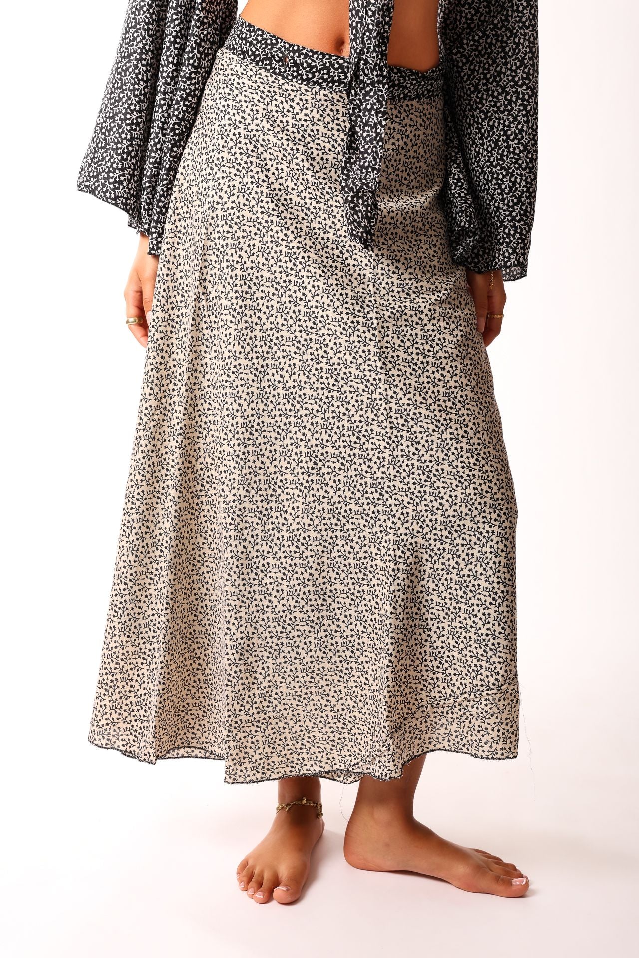 Long Wrap Skirt