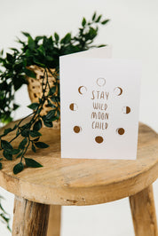 Moon Phase Greeting Card