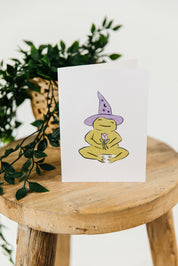 Froggy Greeting Card