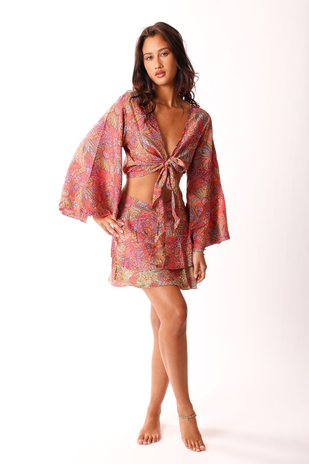 Short Wrap Skirt