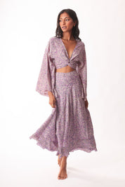 Long Wrap Skirt