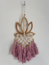 Lotus Macrame Dreamcatcher
