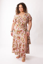 Romantic Wrap Dress
