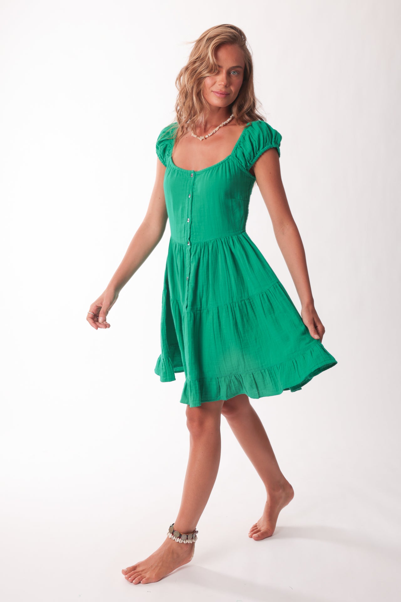 Green Fire Dress