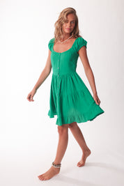 Green Fire Dress