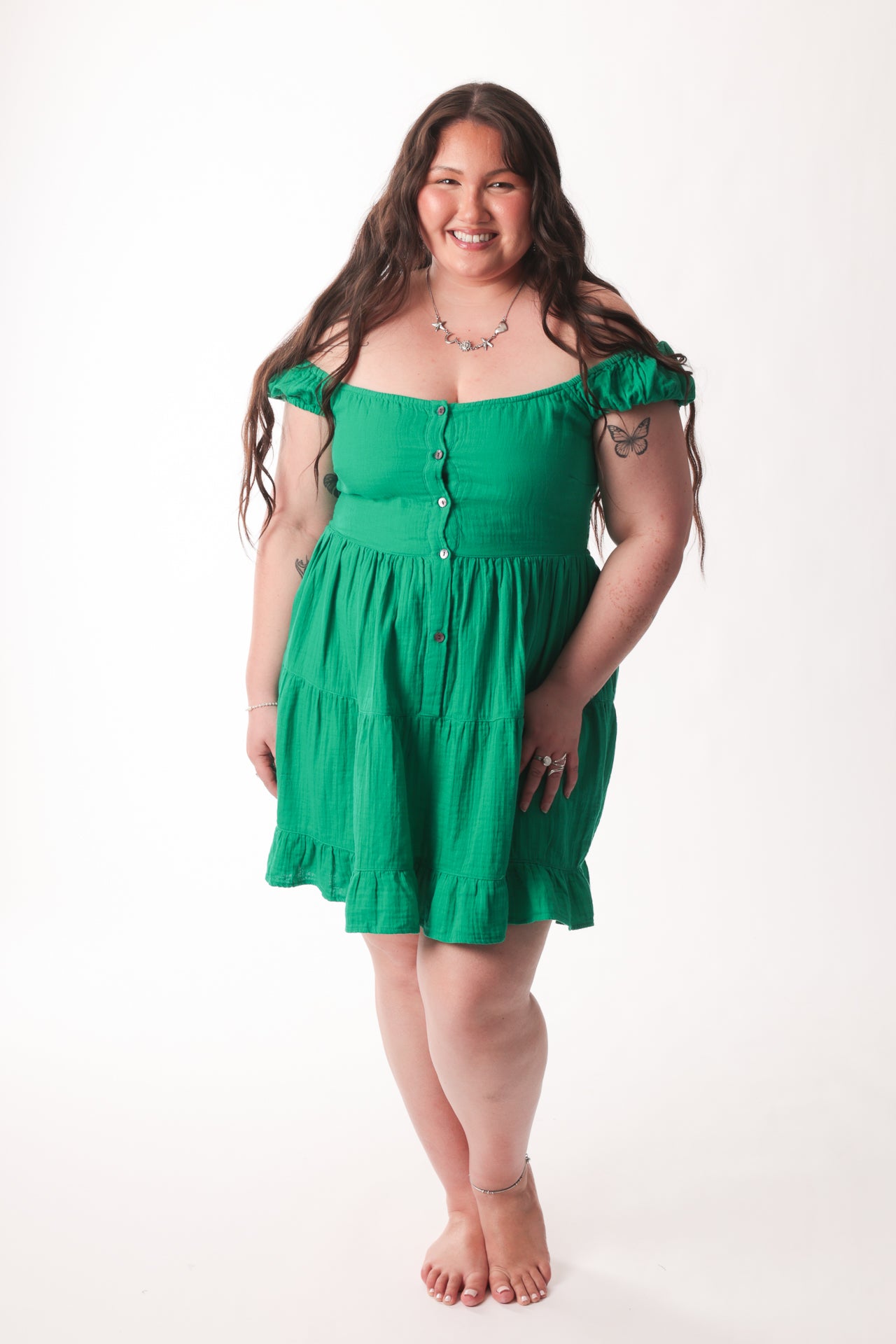 Green Fire Dress