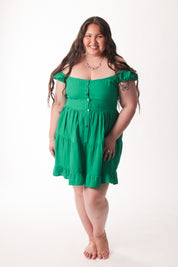Green Fire Dress