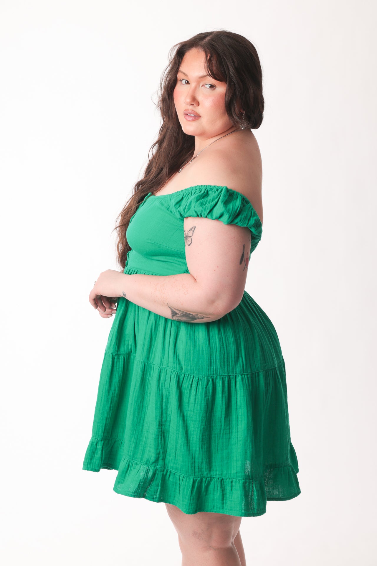 Green Fire Dress