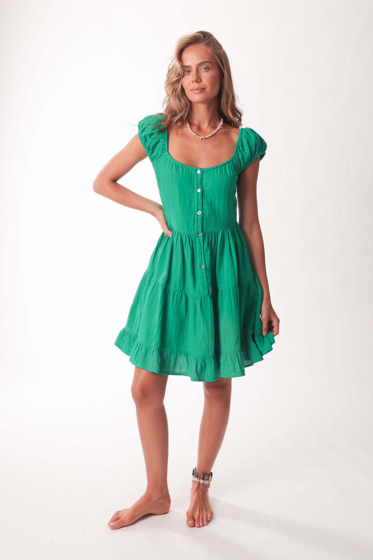 Green Fire Dress