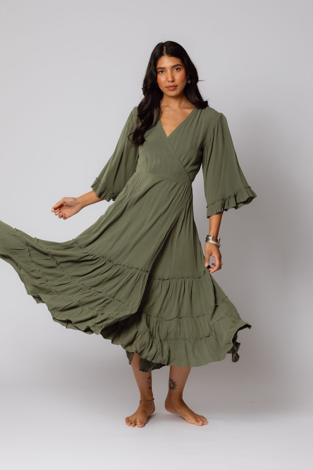 Alyce Wrap Dress