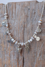 Verano Natural Stone Necklace