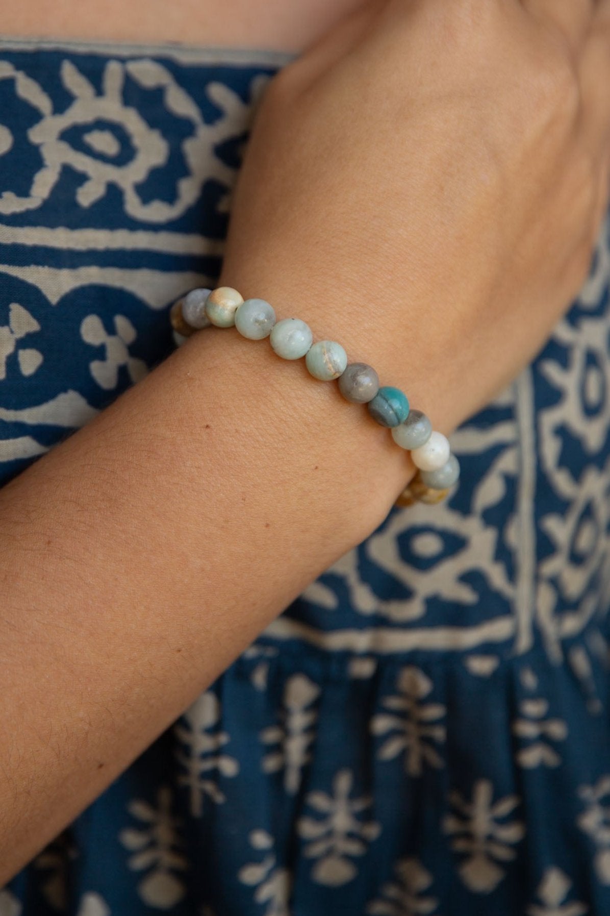 Amazonite Beaded Bracelet