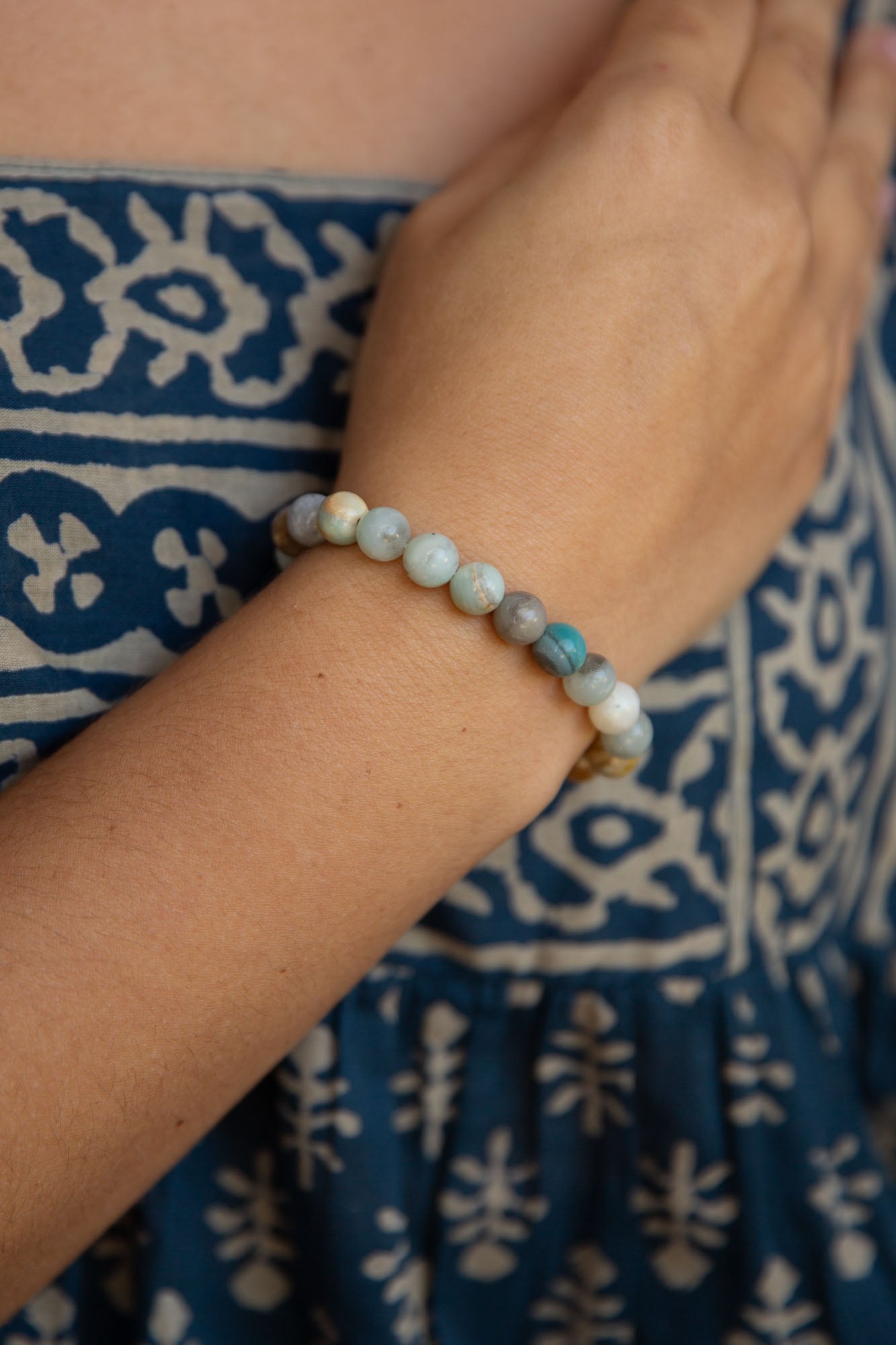 Amazonite Beaded Bracelet