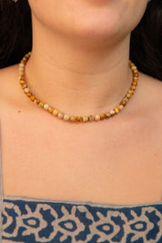 Jasper Beaded Necklace