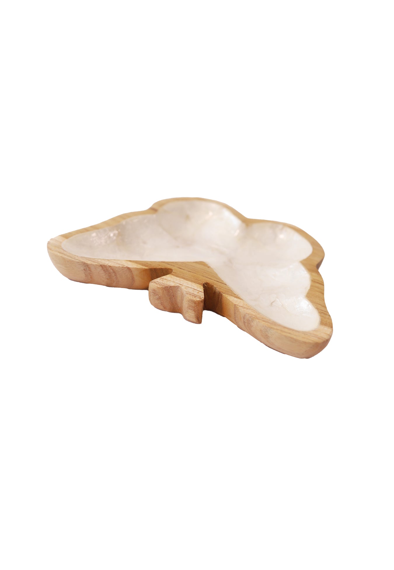 Butterfly Shell Wood Plate