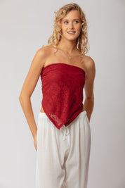Wren Scarf Red
