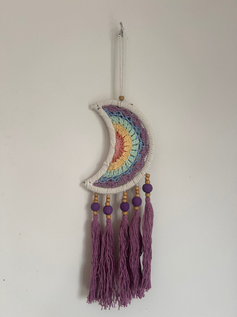 Moon Tassel Dreamcatcher