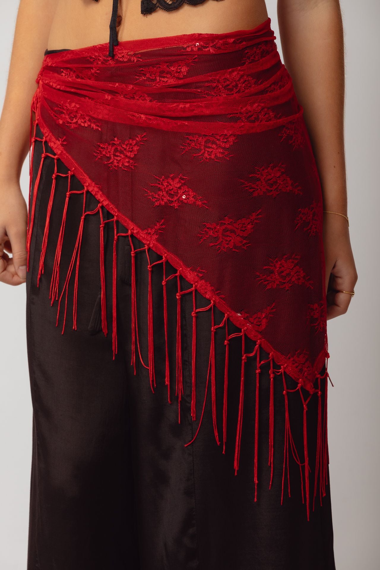 Beau Scarf Red