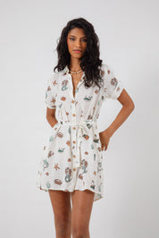 Taza Shirt Dress