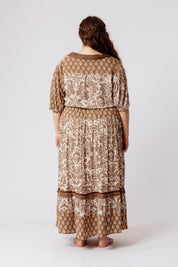 Clayware Tiered Skirt