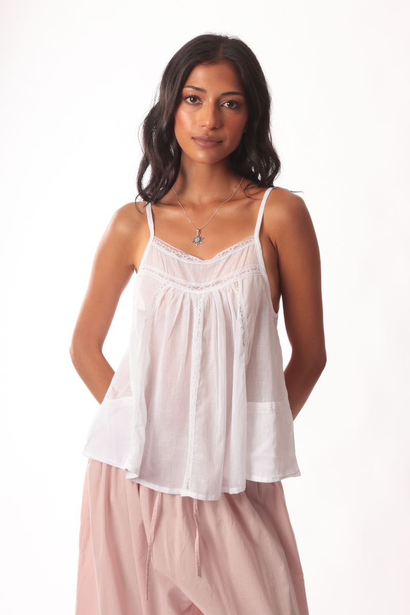 Victoriana Slip Top