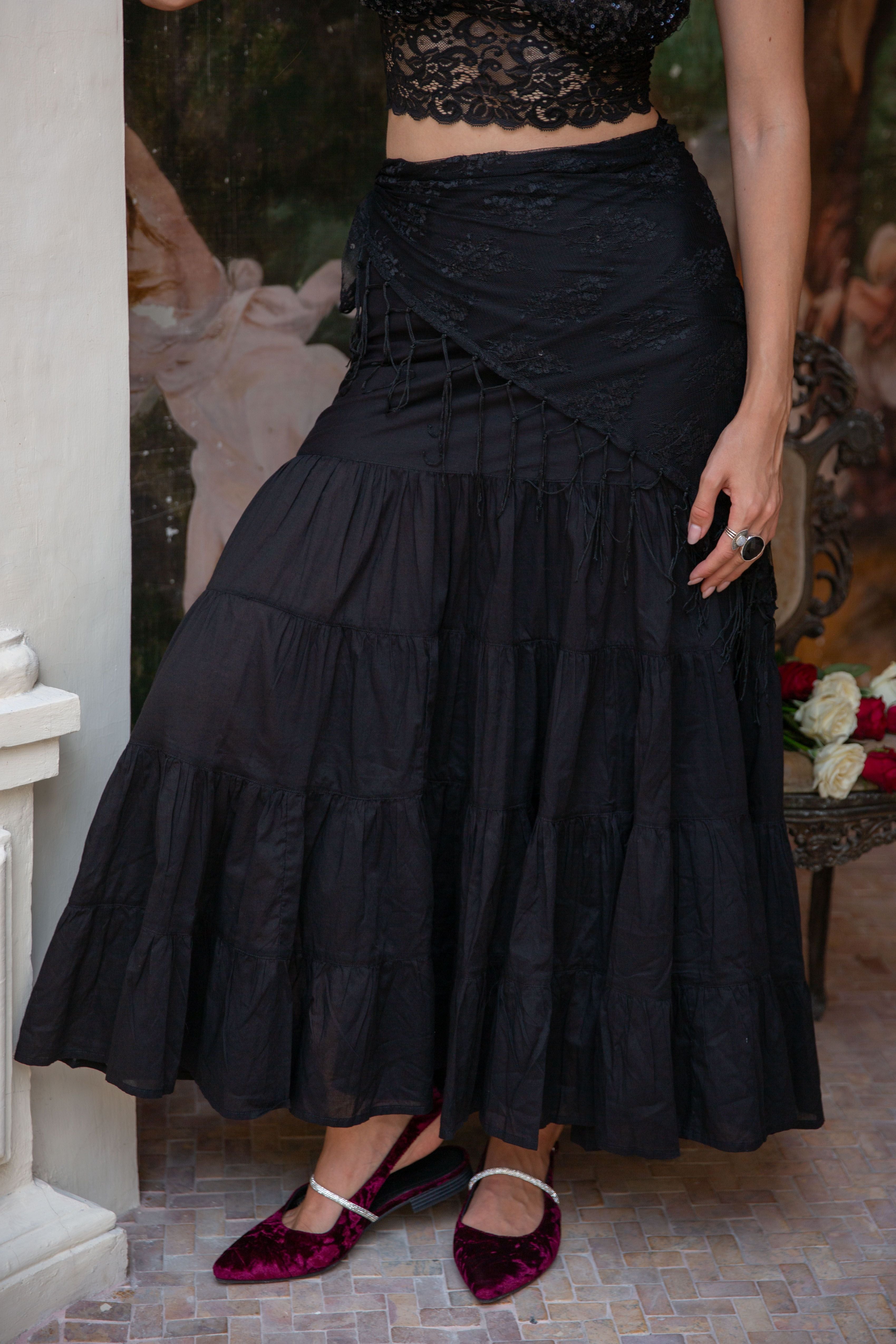 Spanish Wrap Skirt
