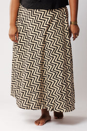 Bagru Wrap Skirt