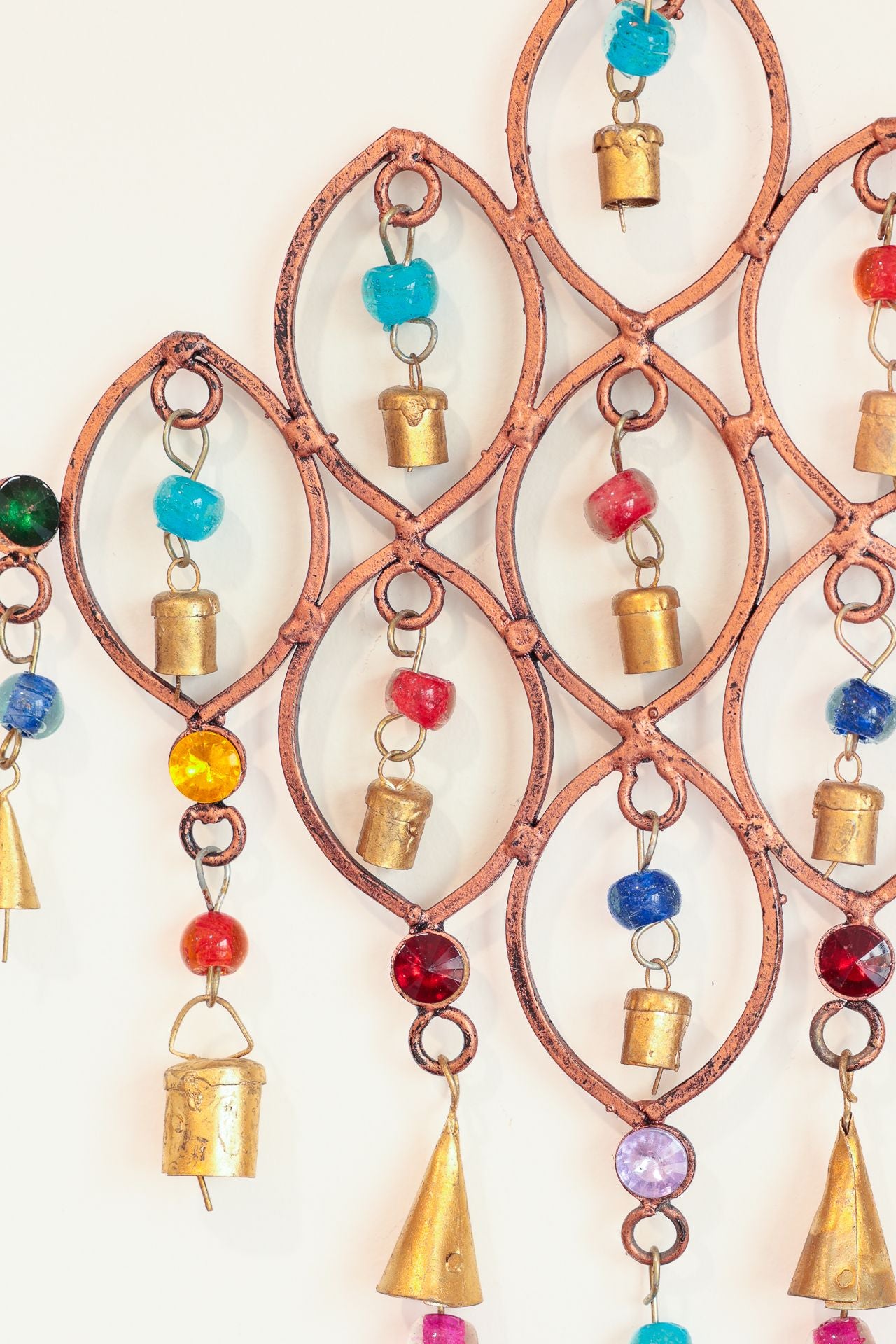 Colourful Copper Bell Hanging