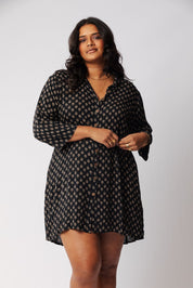 Taza Shirt Dress