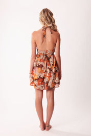 Honeyflower Halter Dress