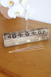 Wooden Incense Holder