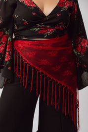 Beau Scarf Red