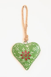Green Heart Hanging