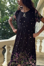 Scattered Flower Dress